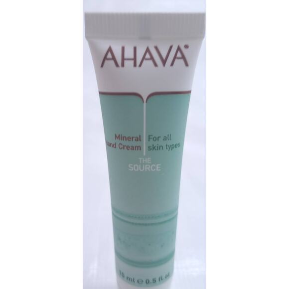 3x Ahava The Source Mineral Hand Cream .5 Fl OZ ea For All Skin Types - Picture 1 of 3